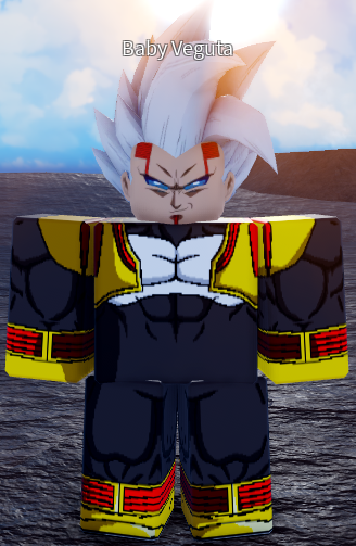 Baby Vegeta boss image from the official Anime Limitless Trello board