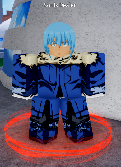 Soul Dealer NPC image from the official Anime Limitless Trello board