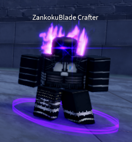 Zankoku Crafter NPC image from the official Anime Limitless Trello board
